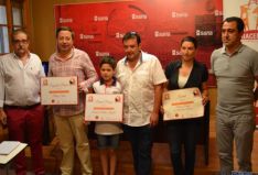 Premiados en el II Concurso Escaparatismo de San Juan.