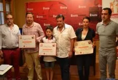 Premiados en el II Concurso Escaparatismo de San Juan.