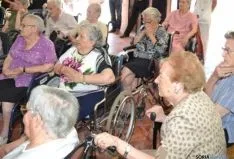 Acto en la Residencia San Blas