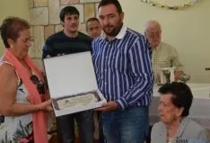 Acto en la Residencia San Blas