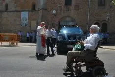 Bendición de vehículos en San Cristóbal. / SN