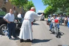 Bendición de vehículos en San Cristóbal. / SN