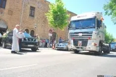 Bendición de vehículos en San Cristóbal. / SN