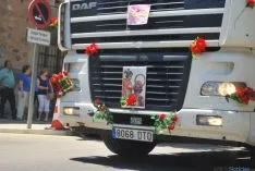 Bendición de vehículos en San Cristóbal. / SN