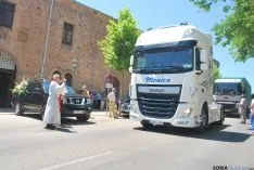 Bendición de vehículos en San Cristóbal. / SN