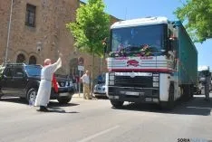 Bendición de vehículos en San Cristóbal. / SN
