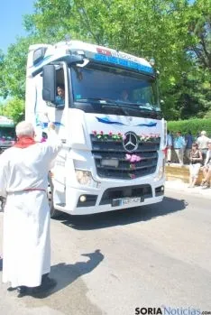 Bendición de vehículos en San Cristóbal. / SN