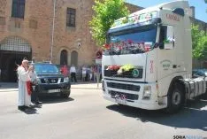 Bendición de vehículos en San Cristóbal. / SN
