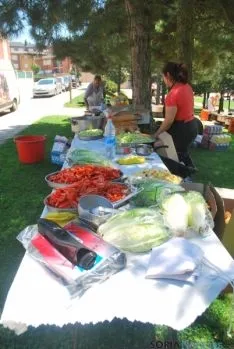 Imagen de la comida vecinal. / SN