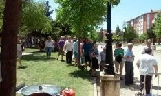 El barrio de Santa Bárbara, de fiesta. / SN