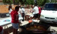 El barrio de Santa Bárbara, de fiesta. / SN