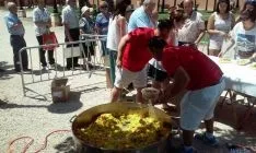 El barrio de Santa Bárbara, de fiesta. / SN