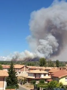Incendio en Barcebalejo