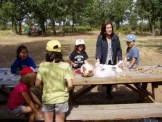 Visita al campamento
