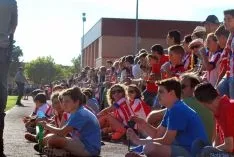 Buen ambiente en el estadio burgense. / SN