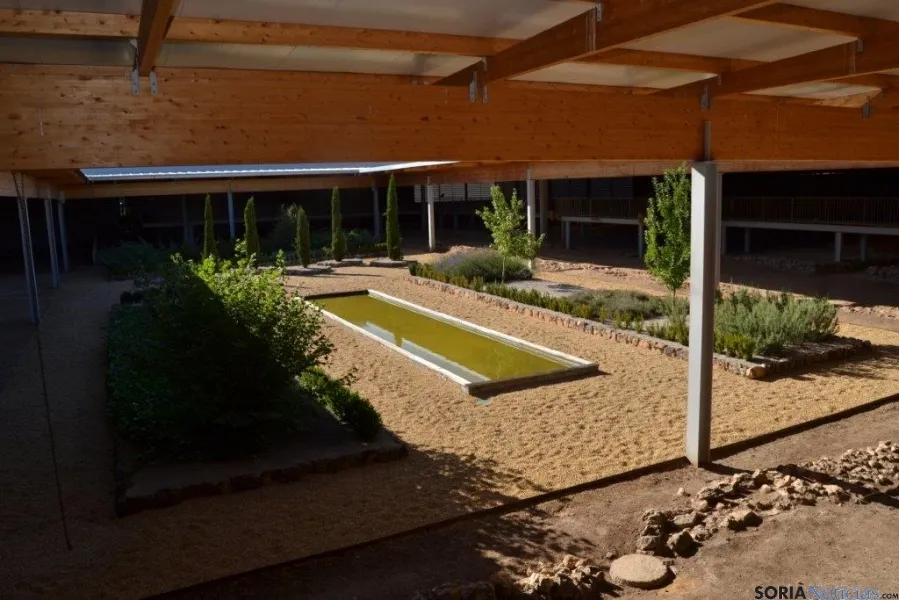 Imágenes de la Villa Romana de Cuevas de Soria