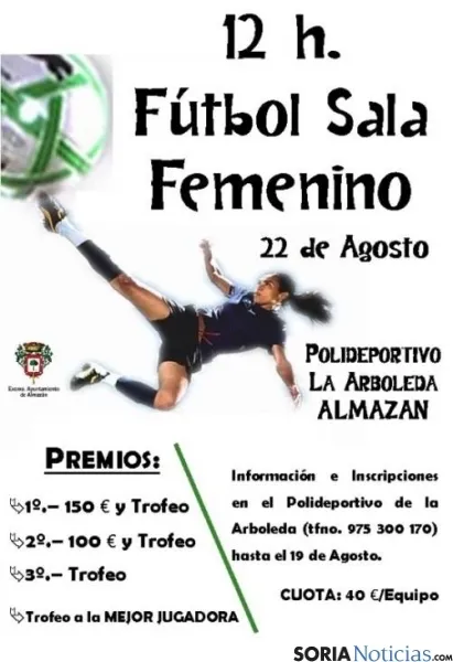El cartel de las 12 horas de fútbol sala femenino