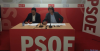 Rueda de prensa del PSOE para valorar los presupuestos. PSOE