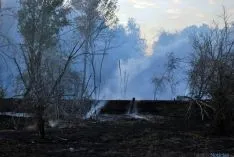 Labores de extinción del fuego. / SN
