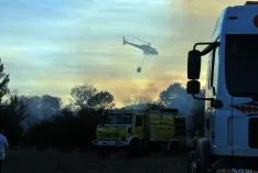 Imagen del incendio. / SN