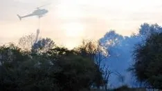 Labores de extinción del fuego. / SN