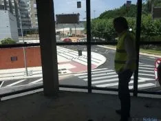 Estado actual de las obras del Polideportivo de la Juventud. Ayto