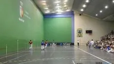 Partido de pelota en Covaleda