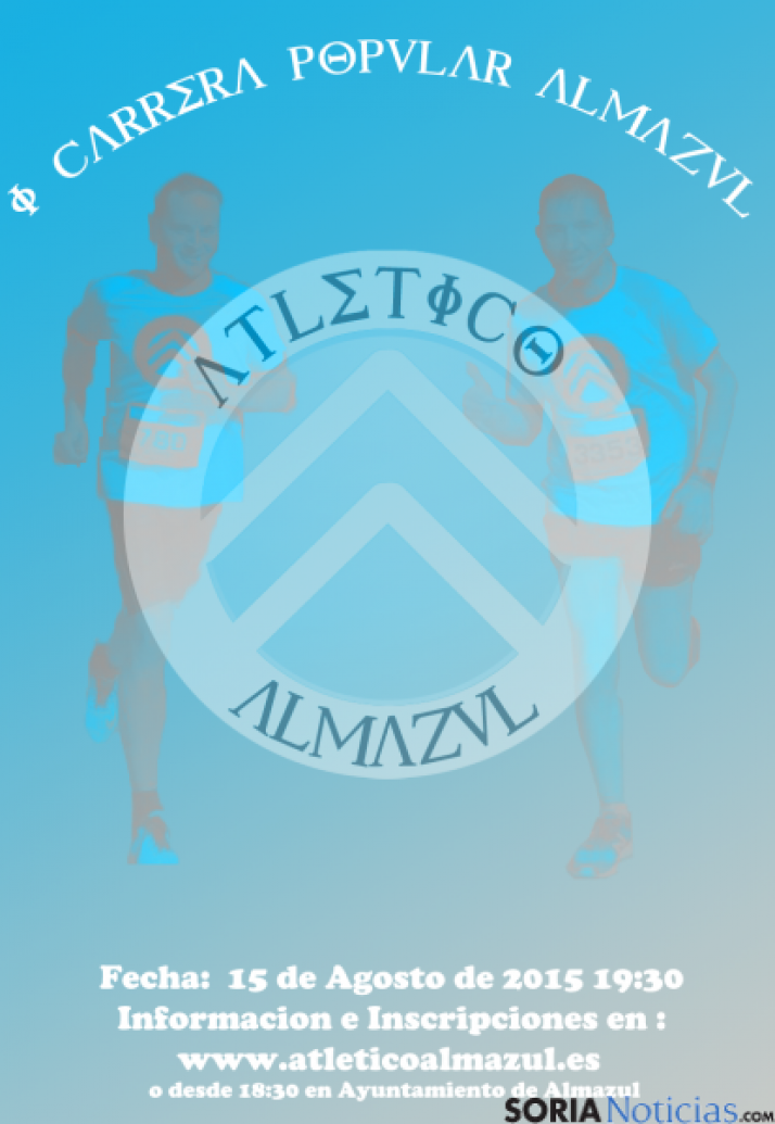 Cartel de la prueba.