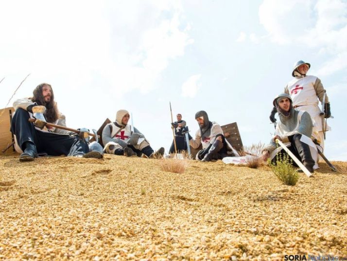 Miembros del Grupo de Recreación Histórica Oria Dauria.