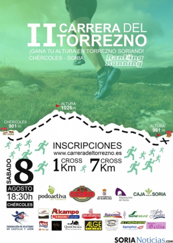 II carrera del Torrezno en Chércoles