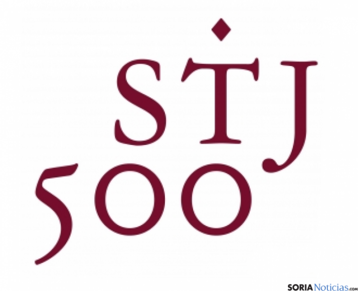 Logo del V centenario del nacimiento de Santa Teresa.