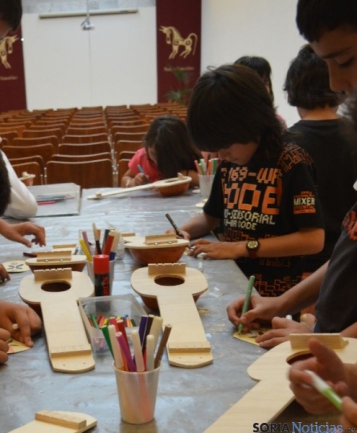 Momento de otro taller didáctico. JCyL