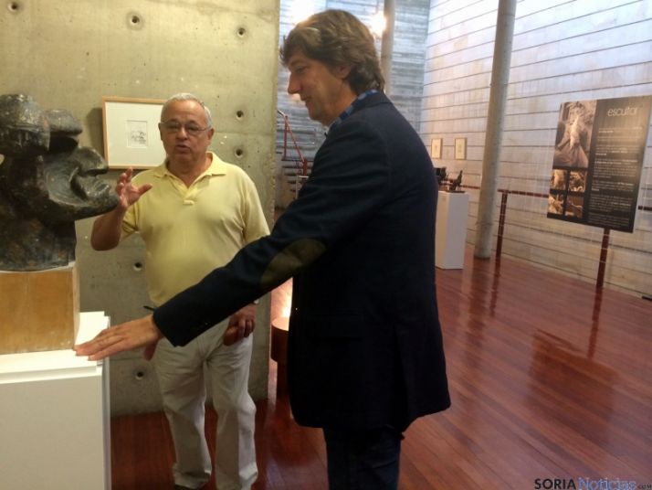 Momento de la inauguración de la Feria. Ayto