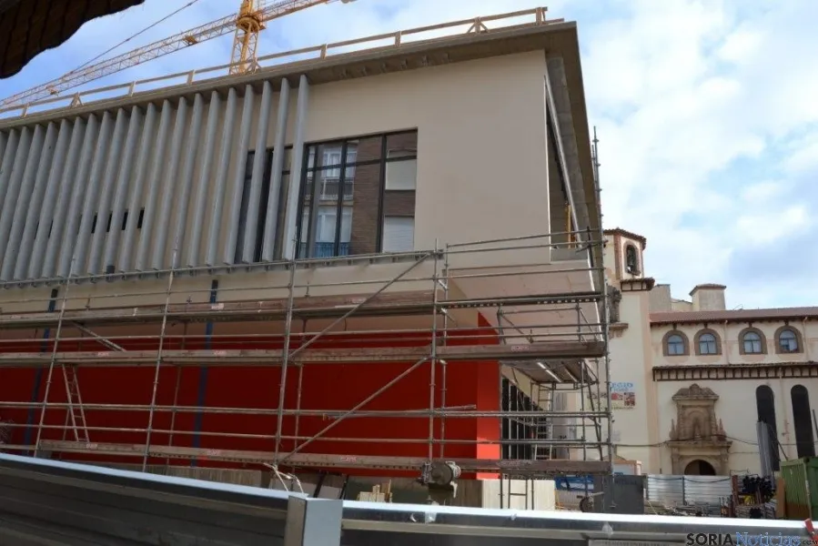 Obras del mercado de abastos de Soria
