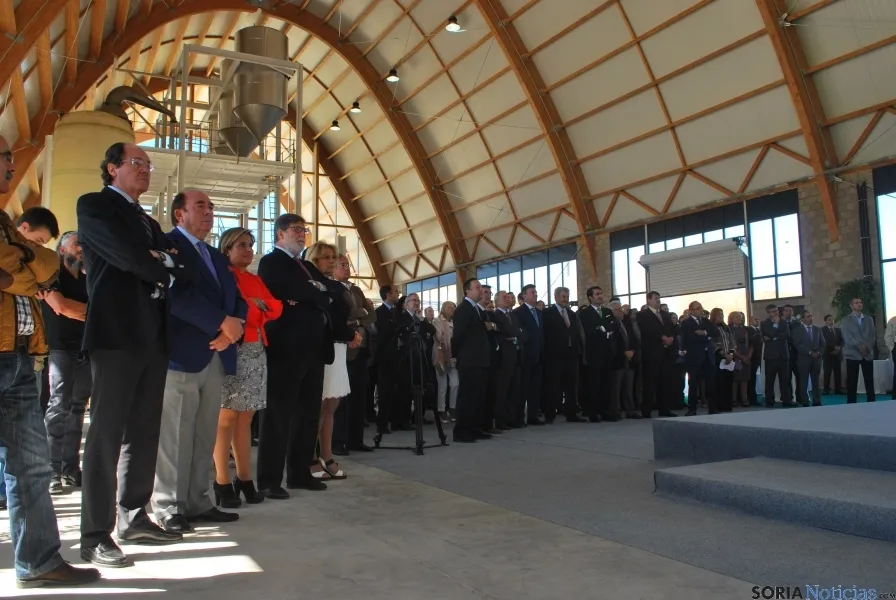 Imagen de la inauguración de la factoría. / SN