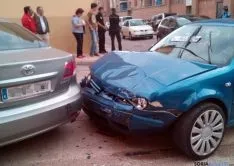Dos de los coches implicados. / SN