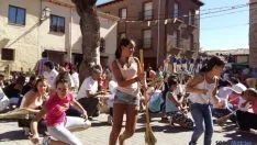Fiestas de Osma. Baile de la Escoba