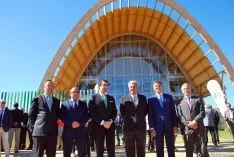 Imagen de la inauguración de la factoría. / SN