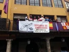 Los sorianos se dejan ver en el Toro de la Vega. / SN