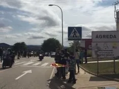 Ágreda, la última localidad soriana que despedía a los ciclistas. / SN