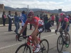 Ágreda, la última localidad soriana que despedía a los ciclistas. / SN