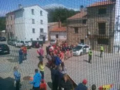 La vuelta también ha pasado por Cueva de Ágreda. / SN