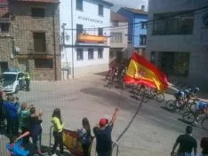 La vuelta también ha pasado por Cueva de Ágreda. / SN