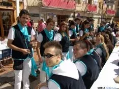 Imagen de la comida popular en Ólvega. / SN