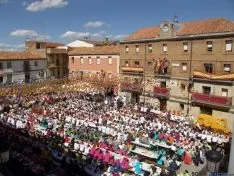 Imagen de la comida popular en Ólvega. / SN