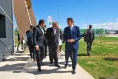 Imagen de la inauguración de la factoría. / SN