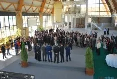 Imagen de la inauguración de la factoría. / SN
