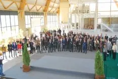 Imagen de la inauguración de la factoría. / SN