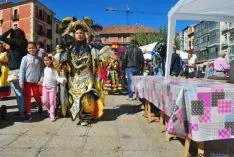 Colores y sol en la plaza Mayor. / SN