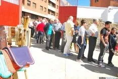 Buen ambiente en La Chata este domingo. / SN